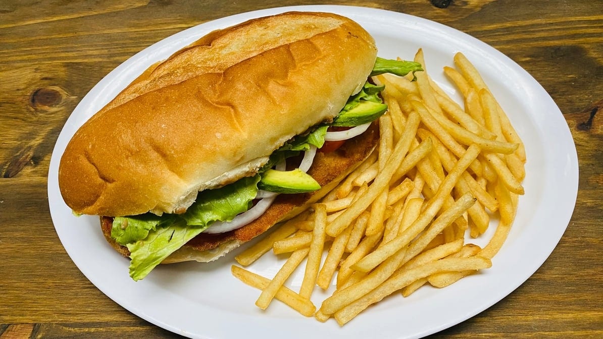 Tortuga Milanesa de Pollo.