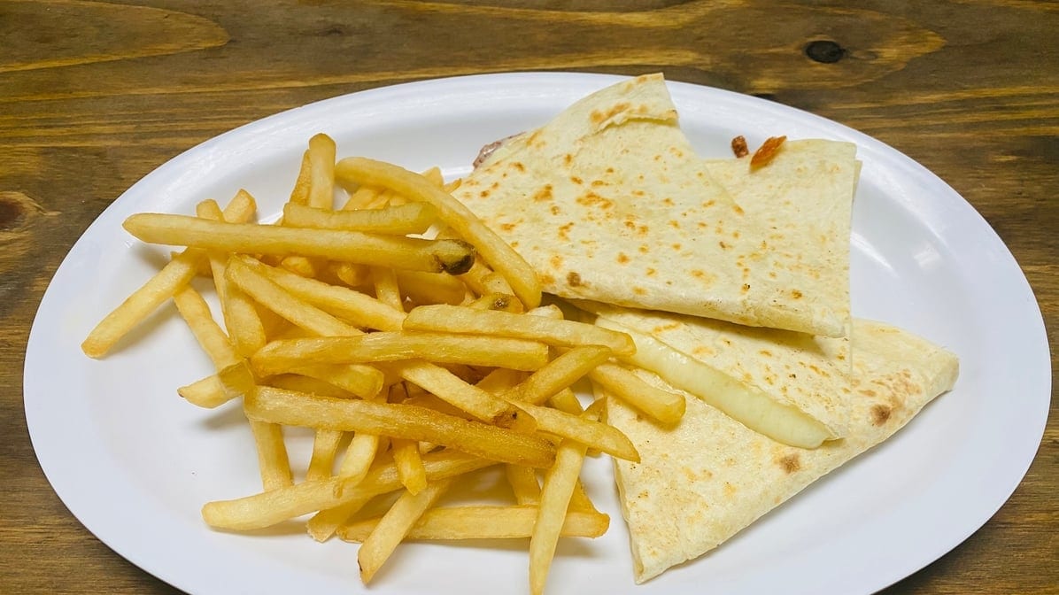 Kids Mini Quesadilla.