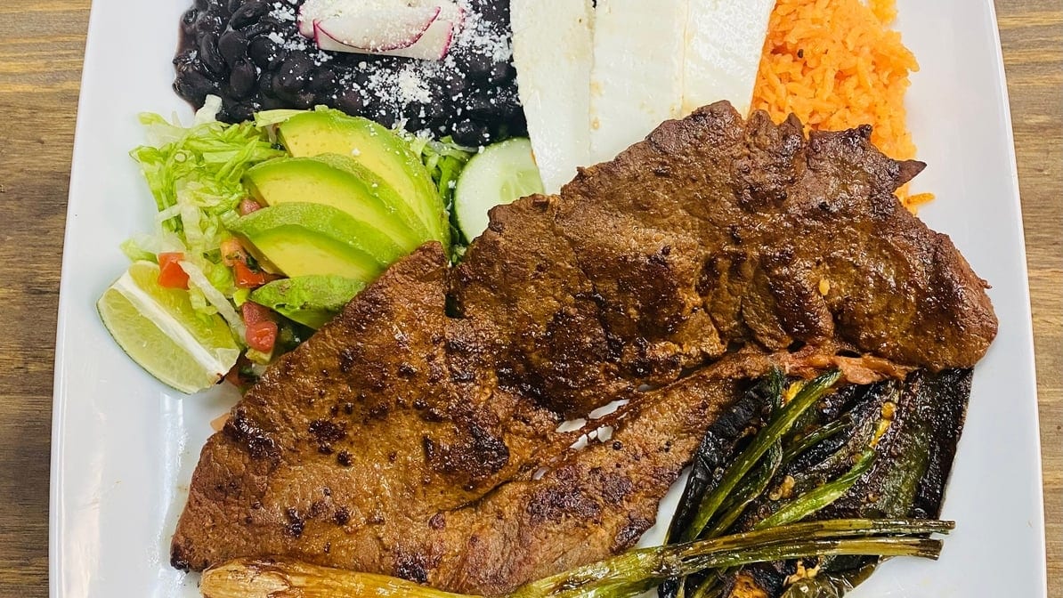 Bistec Dinner.