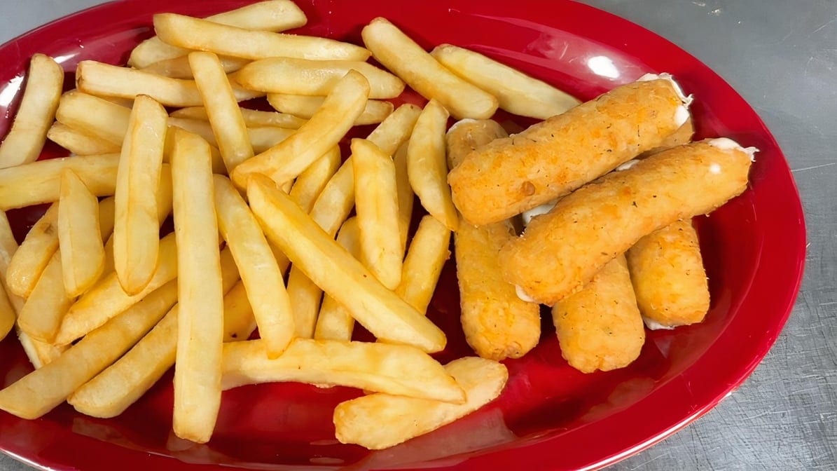 Kids Mozzarella Sticks.