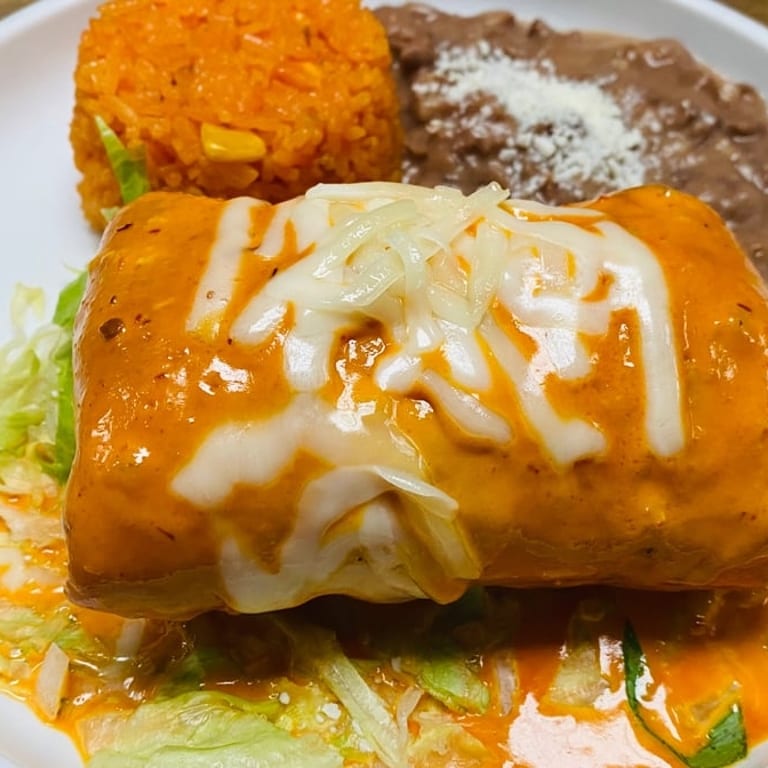 Indulge in Our Chimichanga
