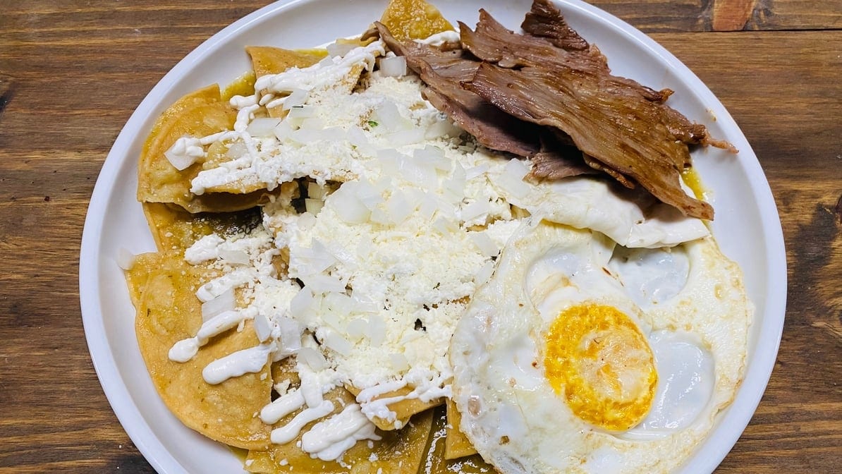 Chilaquiles.