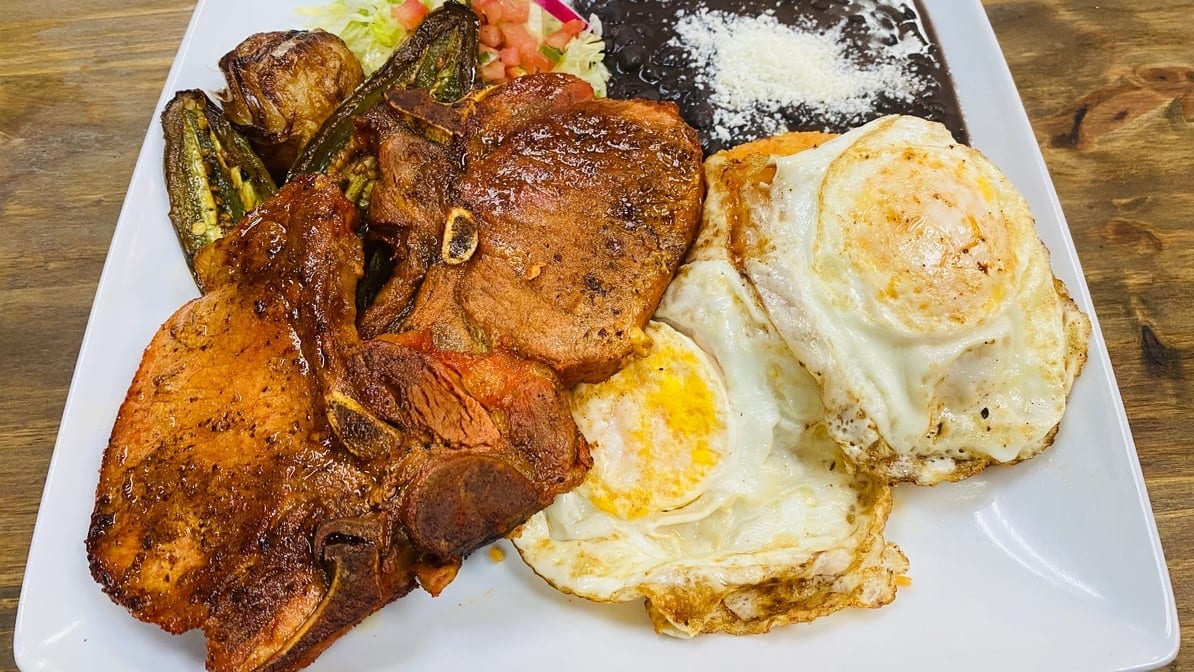 Chuletas Dinner.