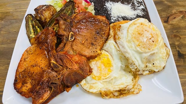 Chuletas Dinner.