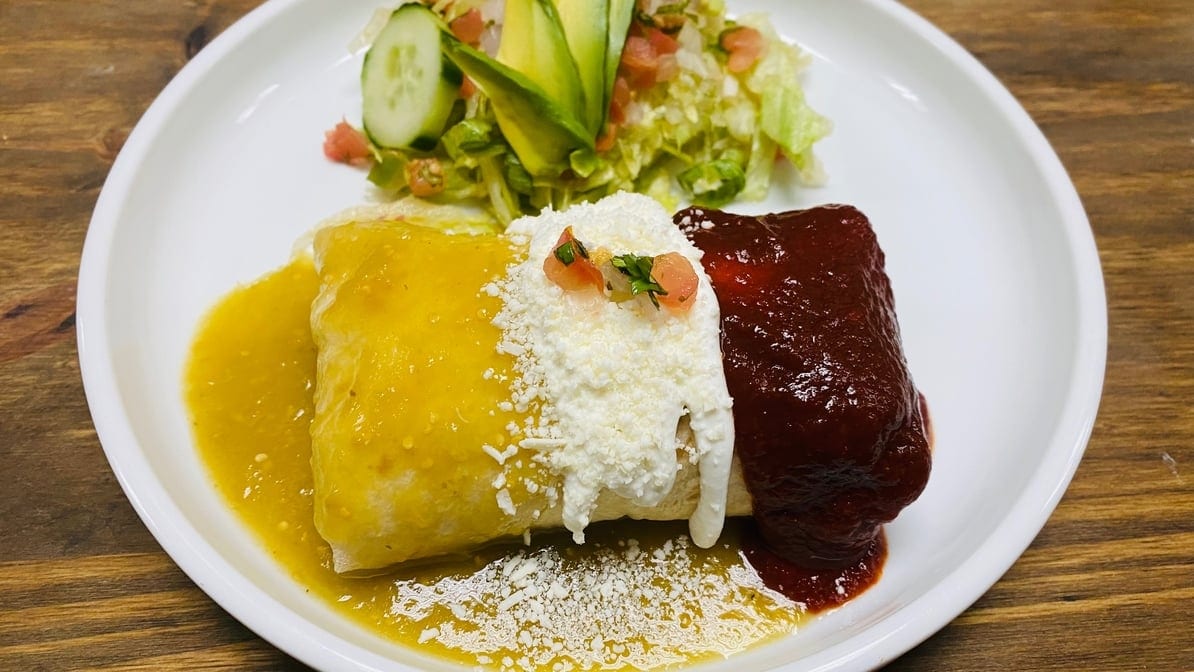 Burrito Bandera.