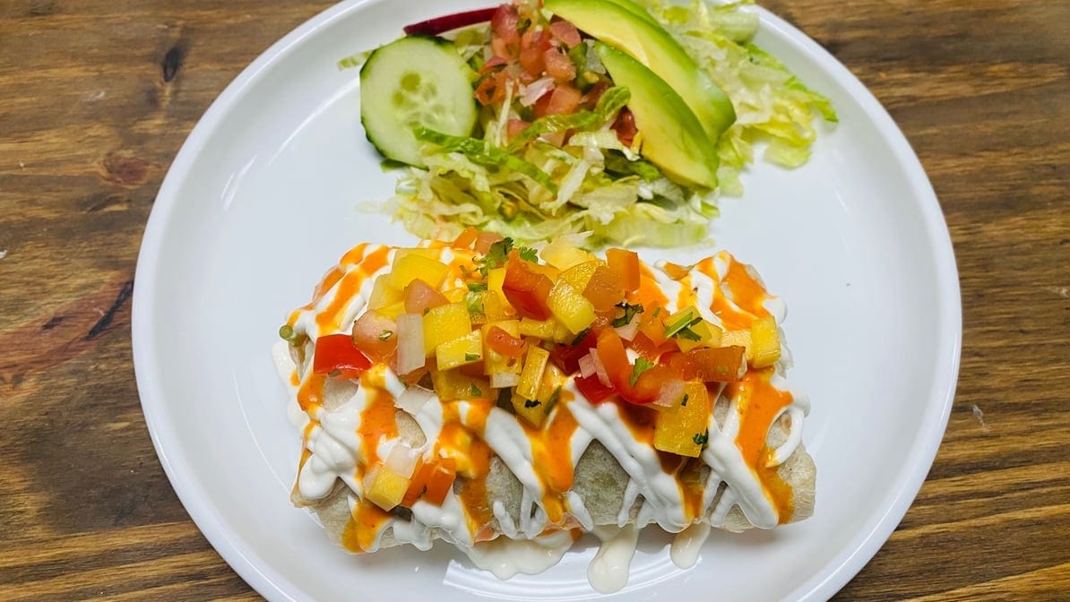 Burrito Cancun.