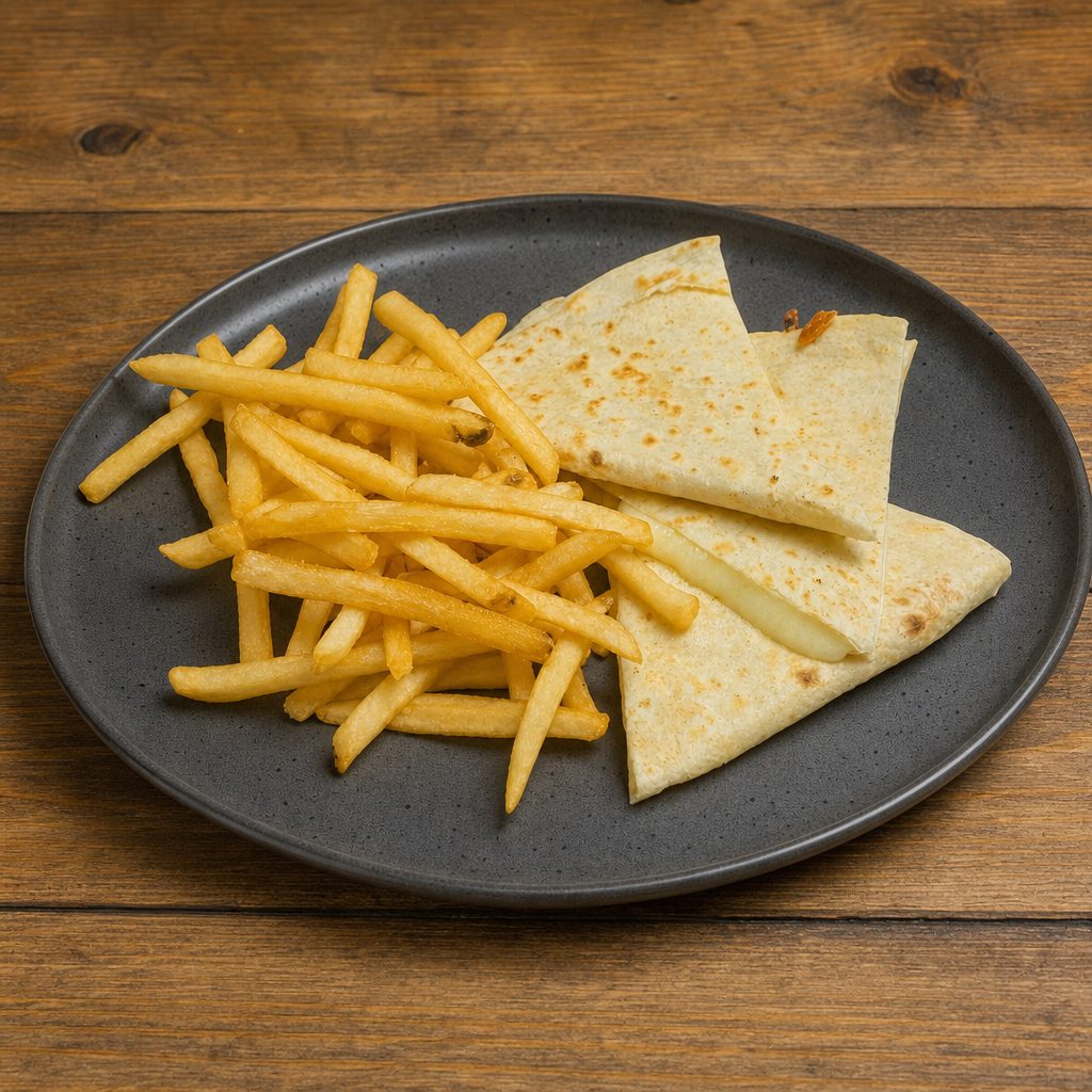 Kids Mini Quesadilla.