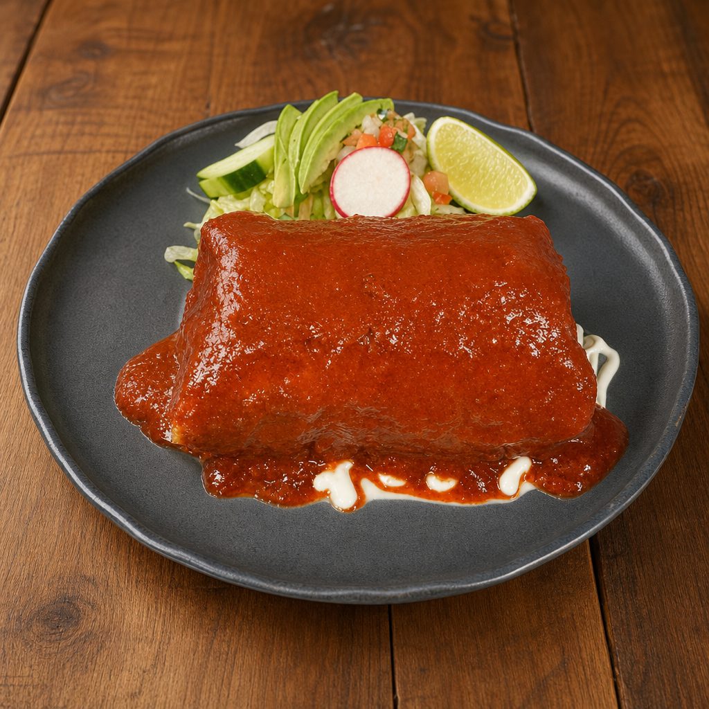 Burrito Diablo.