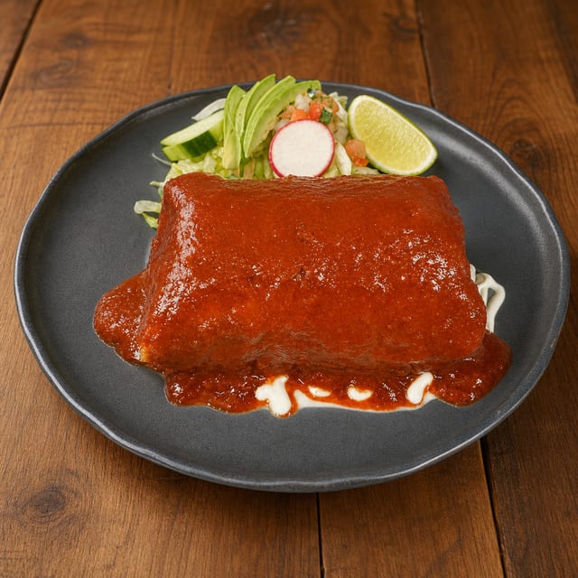 Burrito Diablo.