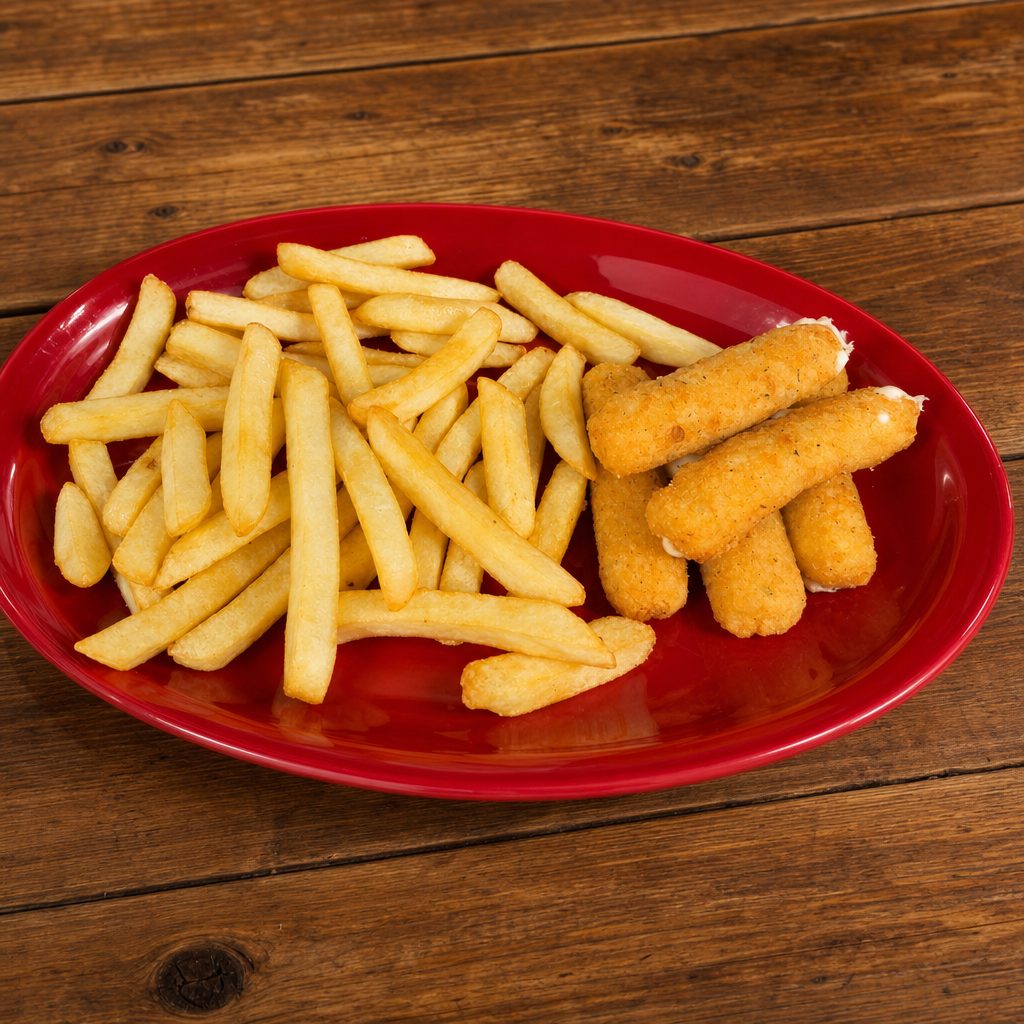 Kids Mozzarella Sticks.