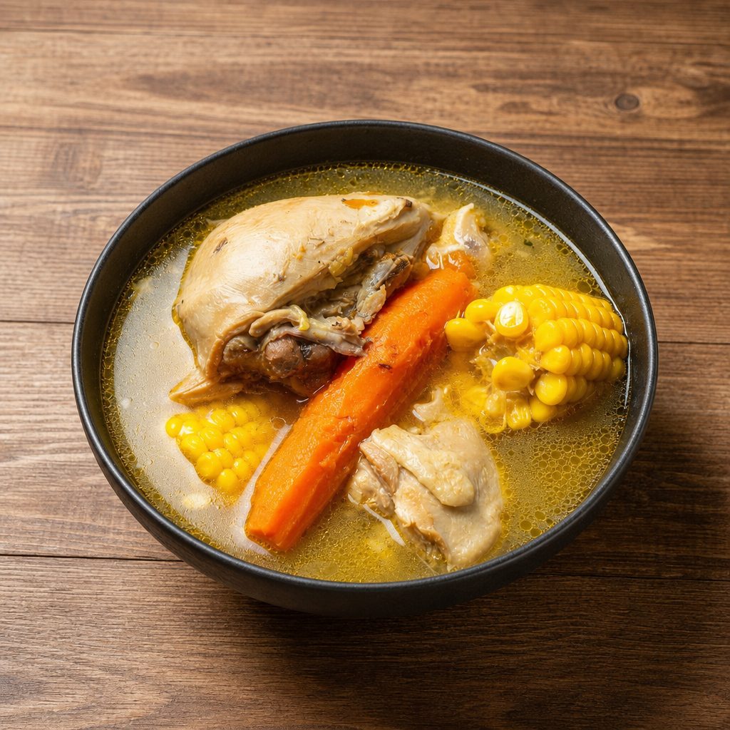 Caldo De Pollo.