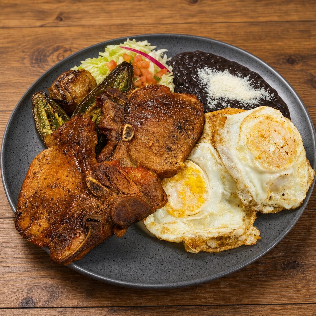 Chuletas Dinner.