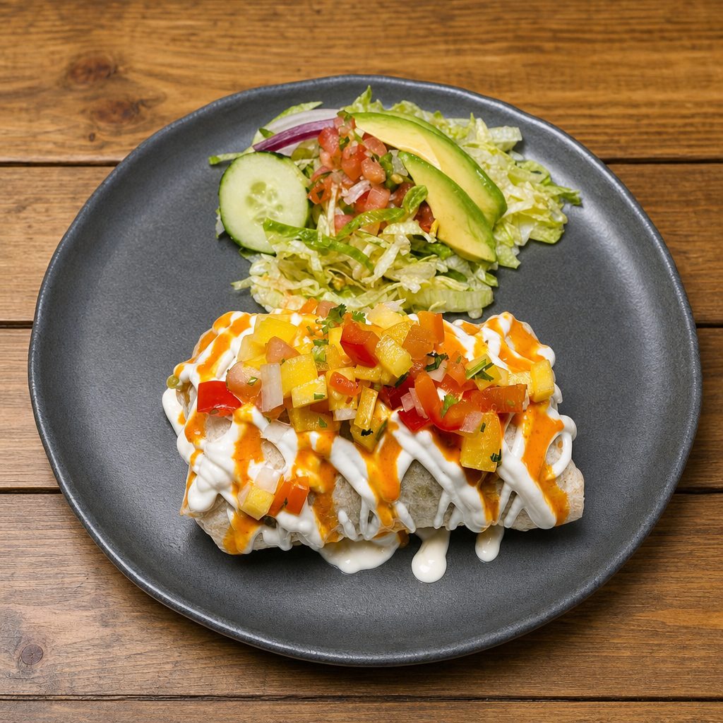 Burrito Cancun.