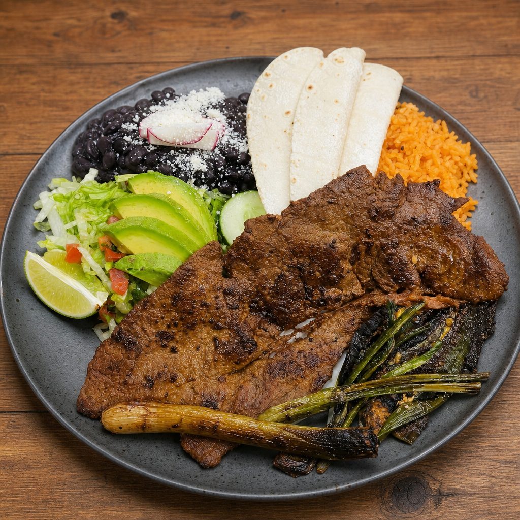 Bistec Dinner.