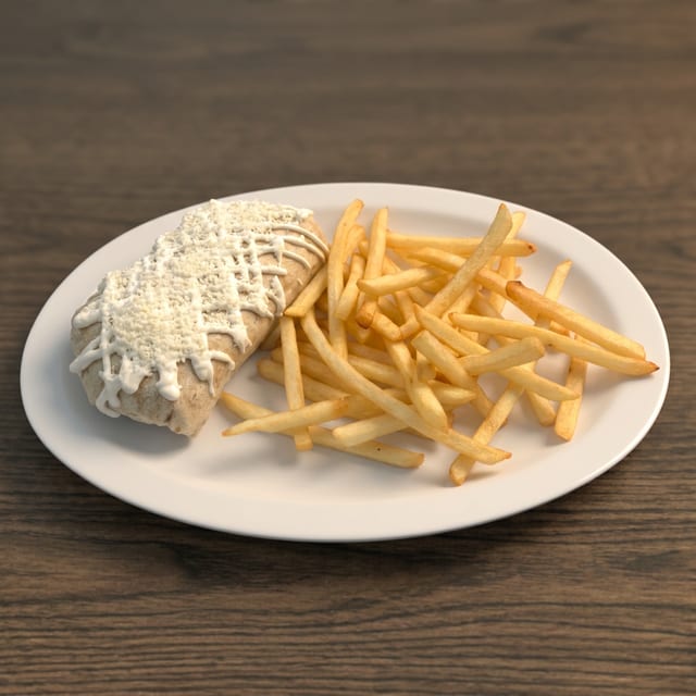 Kids Mini Burrito.