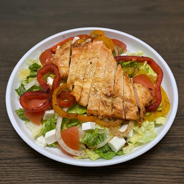 Fajita Salad.