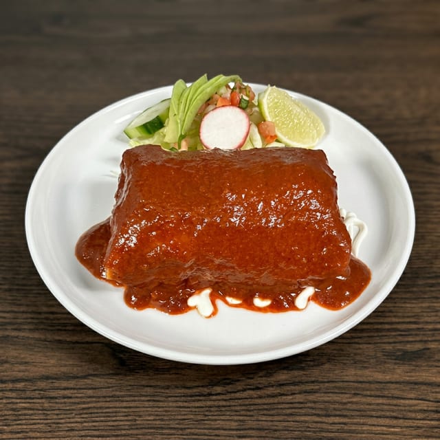 Burrito Diablo.