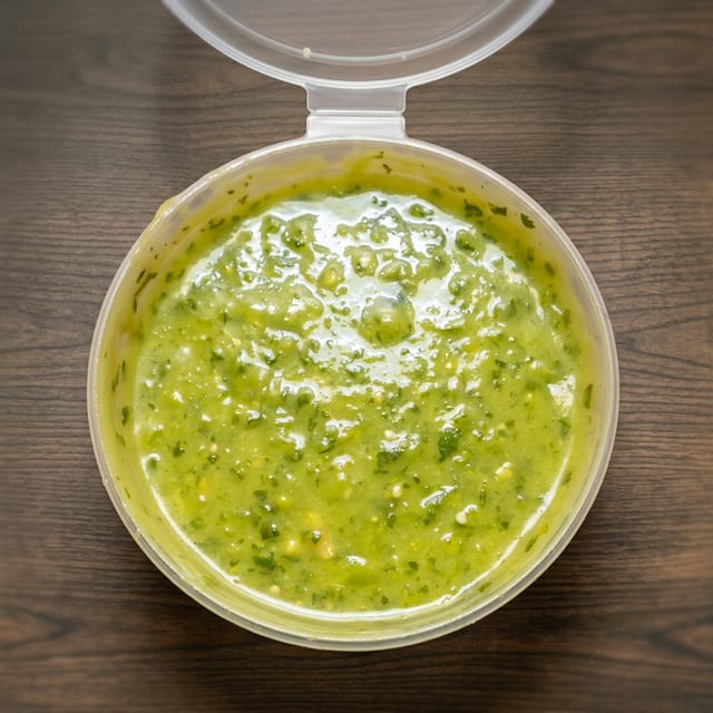 Green Avocado Salsa.