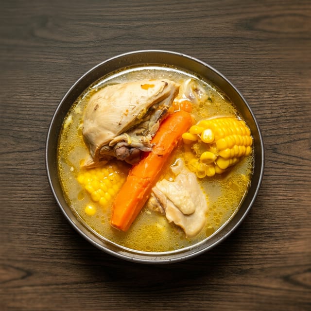 Caldo De Pollo.