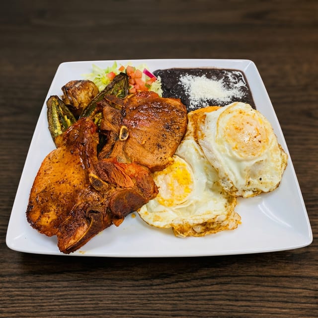 Chuletas Dinner.