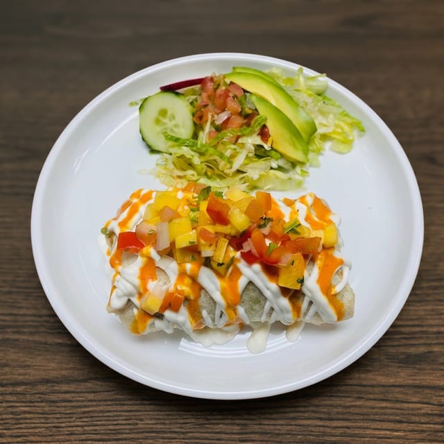 Burrito Cancun.