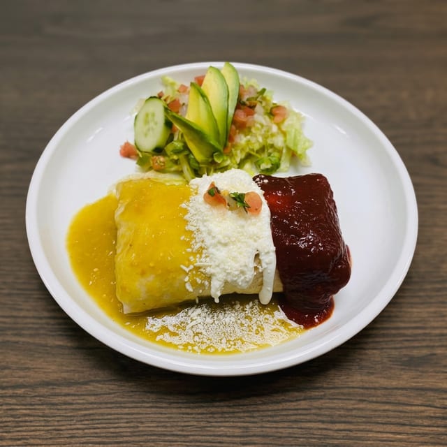 Burrito Bandera.