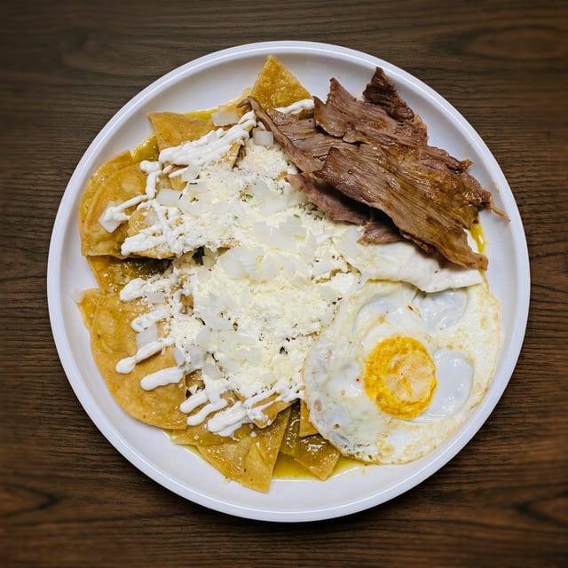 Chilaquiles.
